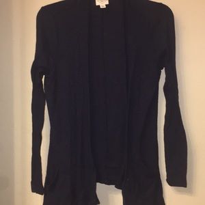 Navy blue cardigan